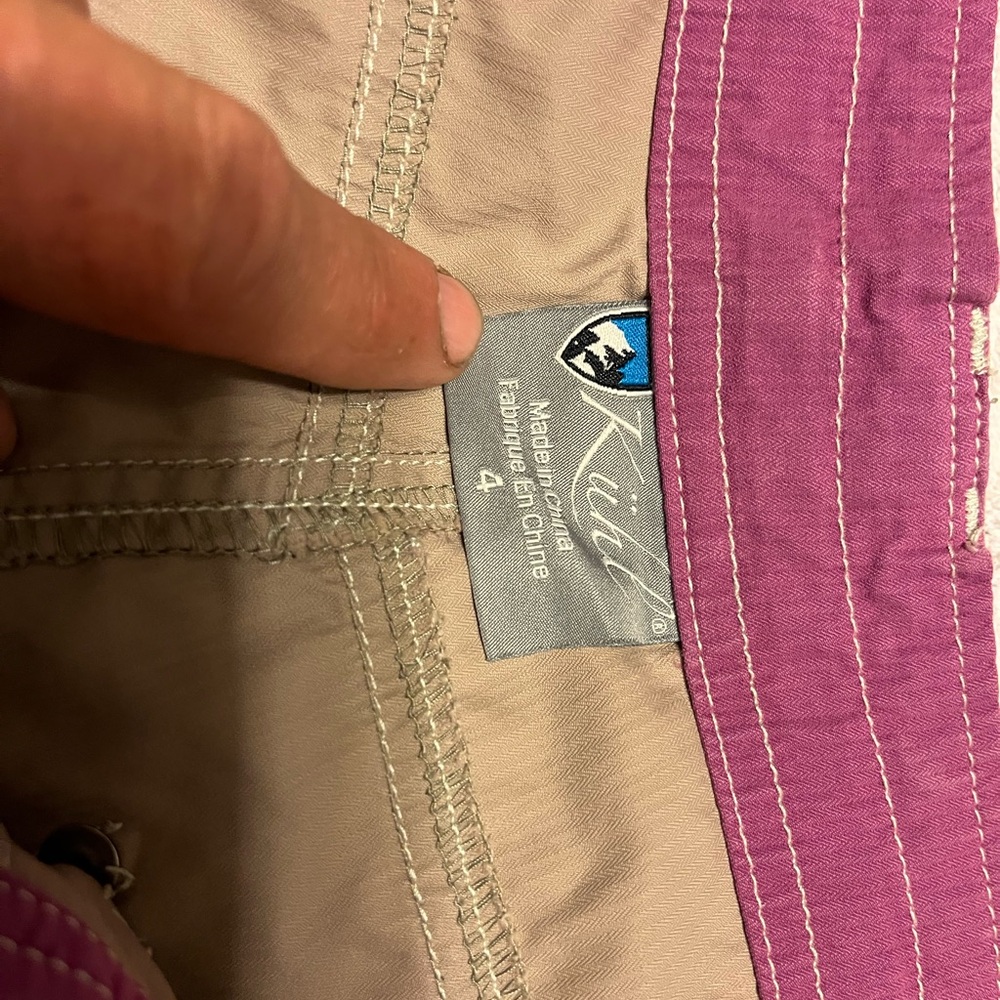 Kuhl Lightweight Cotton Blend Capris, 4 - Picture 6 of 11